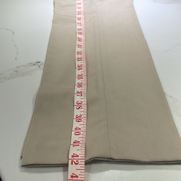CHICOS Dress Slacks, light khaki color, Size 1(12) - Picture 6 of 8